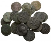 Lot of 21 roman provincial bronze coins / SOLD AS SEEN, NO RETURN!
