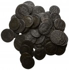 Lot of 55 roman coins / SOLD AS SEEN, NO RETURN!