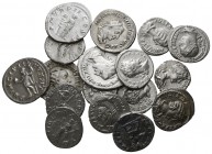 Lot of 17 silver roman coins / SOLD AS SEEN, NO RETURN!