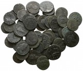 Lot of 53 late roman coins / SOLD AS SEEN, NO RETURN!