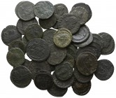 Lot of 41 late roman coins / SOLD AS SEEN, NO RETURN!