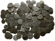 Lot of 141 late roman coins / SOLD AS SEEN, NO RETURN!