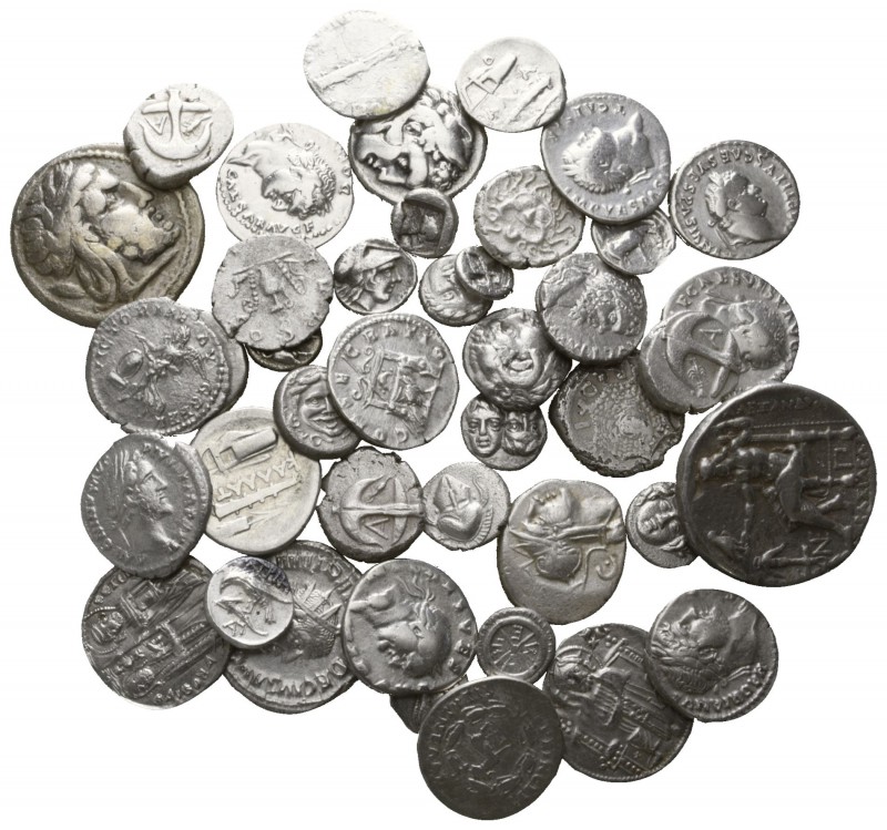 Lot of 43 ancient silver coins / SOLD AS SEEN, NO RETURN!

very fine