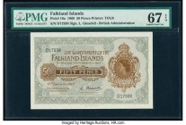 Falkland Islands Government of the Falkland Islands 50 Pence 25.9.1969 Pick 10a PMG Superb Gem Unc 67 EPQ. 

HID09801242017

© 2020 Heritage Auctions ...