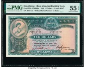 Hong Kong Hongkong & Shanghai Banking Corp. 10 Dollars 1.4.1941 Pick 178c PMG About Uncirculated 55 EPQ. 

HID09801242017

© 2020 Heritage Auctions | ...