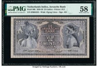 Netherlands Indies De Javasche Bank 25 Gulden 22.5.1939 Pick 80b PMG Choice About Unc 58. 

HID09801242017

© 2020 Heritage Auctions | All Rights Rese...