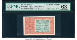 North Africa States of North Africa 5 Cents ND (ca. 1900s) Pick Unlisted Color Trial PMG Choice Uncirculated 63. Tear.

HID09801242017

© 2020 Heritag...