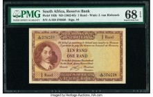 South Africa Republic of South Africa 1 Rand ND (1962-65) Pick 103b PMG Superb Gem Unc 68 EPQ. 

HID09801242017

© 2020 Heritage Auctions | All Rights...