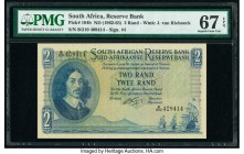 South Africa Republic of South Africa 2 Rand ND (1962-65) Pick 104b PMG Superb Gem Unc 67 EPQ. 

HID09801242017

© 2020 Heritage Auctions | All Rights...