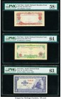 South Vietnam National Liberation Front 20; 50 Xu ND (1968) Pick R2; R3 Two Unissued Examples PMG Choice About Unc 58 EPQ; Choice Uncirculated 64; Sou...