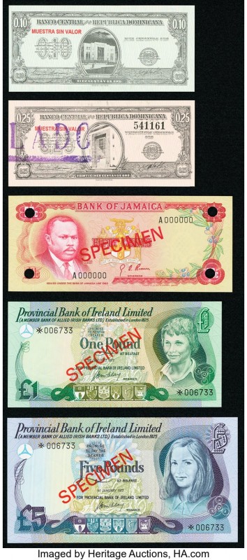 World (Congo, Dominica, Ireland, Jamaica, Zaire) Group Lot of 9 Examples About U...