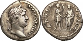 Ancient coins
RÖMISCHEN REPUBLIK / GRIECHISCHE MÜNZEN / BYZANZ / ANTIK / ANCIENT / ROME / GREECE

Roman Empire. Hadrian (117-138). Denar 

Aw.: G...