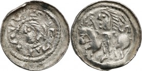 Medieval coins 
POLSKA/POLAND/POLEN/SCHLESIEN/GERMANY

Bolesław II Śmiały (1058-1080). Denar książęcy, Krakow (Cracow) - leżąca litera S 

Aw.: G...