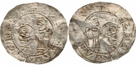 Medieval coins 
POLSKA/POLAND/POLEN/SCHLESIEN/GERMANY

Bolesław III Krzywousty (1102-1138) Brakteat protekcyjny, 1135-1138, Krakow (Cracow) lub Gni...