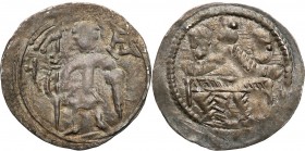 Medieval coins 
POLSKA/POLAND/POLEN/SCHLESIEN/GERMANY

Bolesław IV Kędzierzawy (1146-1173). Denar (1146-1157) 

Aw.: Rycerz z tarczą i proporcem....