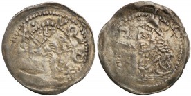 Medieval coins 
POLSKA/POLAND/POLEN/SCHLESIEN/GERMANY

Władysław Laskonogi (1202-1229). Denar – RARE 

Aw.: Książę z mieczem i gałązką na tronie ...