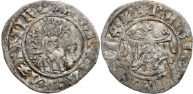 Medieval coins 
POLSKA/POLAND/POLEN/SCHLESIEN/GERMANY

Kazimierz III Wielki (1333-1370) kwartnik (Polgrosz), Krakow (Cracow) 

Aw: Król w majesta...