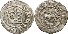 Medieval coins 
POLSKA/POLAND/POLEN/SCHLESIEN/GERMANY

Władysław Jagiełło (1386-1434). PolGrosz (Groschen) 1406-1407, Krakow (Cracow) 

Wariant b...