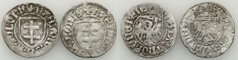 Medieval coins 
POLSKA/POLAND/POLEN/SCHLESIEN/GERMANY

Kazimierz IV Jagielloń...