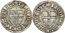 Teutonic Order
POLSKA/POLAND/POLEN/SCHLESIEN/GERMANY/TEUTONIC ORDER

Zakon Krzyżacki. Winrych von Kniprode (1351-1382). Szelag 

Aw.: TarczaWielk...