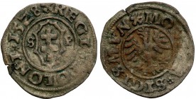 Sigismund I Old
POLSKA/ POLAND/ POLEN/ LITHUANIA/ LITAUEN

Zygmunt I Stary. Trzeciak (ternar) 1528, Krakow (Cracow) 

Drobna, rzadka moneta.Patyn...