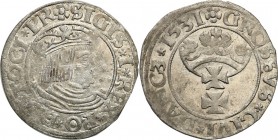 Sigismund I Old
POLSKA/ POLAND/ POLEN/ LITHUANIA/ LITAUEN

Zygmunt I Stary. Grosz (Groschen) 1531, Gdansk (Danzig) 

Wariant z końcówką PR na awe...