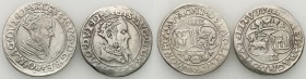 Sigismund II August
POLSKA/ POLAND/ POLEN/ LITHUANIA/ LITAUEN

Zygmunt II August. Czworak (4 grosze) 1568, Vilnius- set 2 coins 

Końcówki napisó...