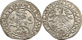 Sigismund II August
POLSKA/ POLAND/ POLEN/ LITHUANIA/ LITAUEN

Zygmunt II August. PolGrosz (Groschen) 1565, Vilnius - RARE 

 Wariant z końcówkam...