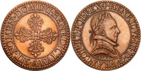 Henryk III of France
POLSKA/ POLAND/ POLEN/ LITHUANIA/ LITAUEN

Henryk Walezy. Medal piefort - Mennica Paryska 

Francuski medal mennicy paryskie...