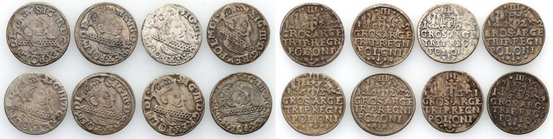COLLECTION of Polish 3 grosze
POLSKA/ POLAND/ POLEN/ LITHUANIA/ LITAUEN

Zygm...