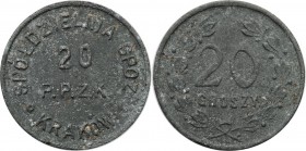 Coins cooperative military
POLSKA / POLAND/ POLEN / POLOGNE / POLSKO / MILITARY COOPERATIVE / MILITARY COINS

Krakow (Cracow) - 20 groszy (groschen...