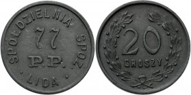 Coins cooperative military
POLSKA / POLAND/ POLEN / POLOGNE / POLSKO / MILITARY COOPERATIVE / MILITARY COINS

Lida - 20 groszy (groschen) of the 77...