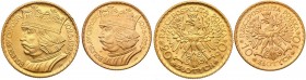 Poland II Republic
POLSKA/ POLAND/ POLEN / POLOGNE / POLSKO

II RP. 10 + 20 zlotych 1925 Chrobry (parka) set 2 pieces 

Wyśmienicie zachowane egz...
