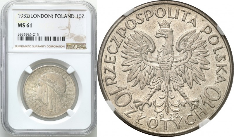 Poland II Republic
POLSKA/ POLAND/ POLEN / POLOGNE / POLSKO

II RP. 10 zlotyc...