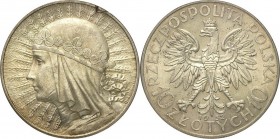 Poland II Republic
POLSKA/ POLAND/ POLEN / POLOGNE / POLSKO

II RP. 10 zlotych 1932 Women Head (the mint mark) GCN MS63 

Moneta w slabie GCN z n...