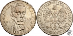 Poland II Republic
POLSKA/ POLAND/ POLEN / POLOGNE / POLSKO

II RP. 10 zlotych 1933 Traugutt 

Bardzo ładny, świeży egzemplarz. Zachowany połysk ...