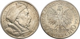 Poland II Republic
POLSKA/ POLAND/ POLEN / POLOGNE / POLSKO

II RP. 10 zlotych 1933 Sobieski 

Bardzo ładny egzemplarz ze szlachetną patyną podkr...