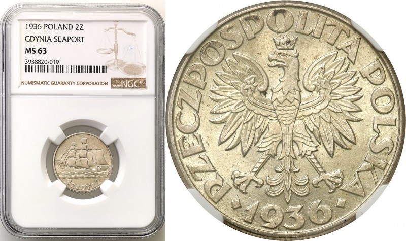 Poland II Republic
POLSKA/ POLAND/ POLEN / POLOGNE / POLSKO

II RP. 2 zlote 1...