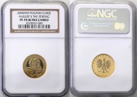Polish Gold Coins since 1990
POLSKA / POLAND / POLEN / GOLD / ZLOTO

III RP. 100 zlotych 2005 August II Mocny NGC PF70 ULTRA CAMEO (MAX) 

Mennic...