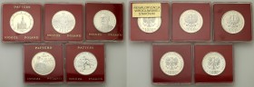 Probe coins Polish People Republic (PRL) and Poland
POLSKA / POLAND / POLEN / PATTERN / PROBE / PROBA

PRL. PROBE silver 1000 zlotych 1984-1987, se...