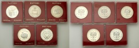 Probe coins Polish People Republic (PRL) and Poland
POLSKA / POLAND / POLEN / PATTERN / PROBE / PROBA

PRL. PROBE silver 1000 zlotych 1985-1988, se...