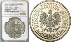 Collection - Nickel Probe Coins
POLSKA / POLAND / POLEN / PATTERN

III RP. PROBE Nickel 200.000 zlotych 1992 Odkrycie Ameryki NGC PF68 ULTRA CAMEO ...