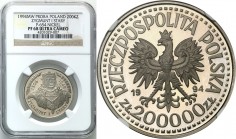 Collection - Nickel Probe Coins
POLSKA / POLAND / POLEN / PATTERN

III RP. PROBE Nickel 200.000 zlotych 1994 Zygmunt I Stary NGC PF68 ULTRA CAMEO ...