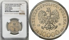 Collection - Nickel Probe Coins
POLSKA / POLAND / POLEN / PATTERN

III RP. PROBE Nickel 10.000 zlotych 1991 Konstytucja 3 Maja NGC PF67 CAMEO 

P...