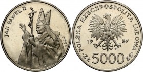 Collection - Nickel Probe Coins
POLSKA / POLAND / POLEN / PATTERN

PRL. PROBE Nickel 5.000 zlotych 1987 John Paul II Pope 

Piękny egzemplarz, po...