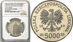 Collection - Nickel Probe Coins
POLSKA / POLAND / POLEN / PATTERN

PRL. PROBE Nickel 5.000 zlotych 1989 Zabytki Torunia NGC PF67 ULTRA CAMEO (2 MAX...