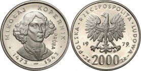 Collection - Nickel Probe Coins
POLSKA / POLAND / POLEN / PATTERN

PRL. PROBE Nickel 2000 zlotych 1979 Kopernik 

Piękny egzemplarz. Jedna mikror...