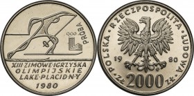Collection - Nickel Probe Coins
POLSKA / POLAND / POLEN / PATTERN

PRL. PROBE Nickel 2000 zlotych 1980 - XIII Zimowe Igrzyska Olimpijskie 

Piękn...