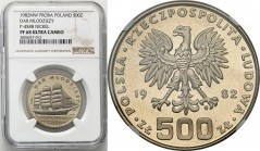 Collection - Nickel Probe Coins
POLSKA / POLAND / POLEN / PATTERN

PRL. PROBE Nickel 500 zlotych 1982 Dar Młodzieży NGC PF68 ULTRA CAMEO (2 MAX) 
...
