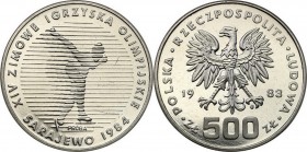 Collection - Nickel Probe Coins
POLSKA / POLAND / POLEN / PATTERN

PRL. PROBE Nickel 500 zlotych 1983 XIV Zimowe Igrzyska Olimpijskie Sarajewo 1984...
